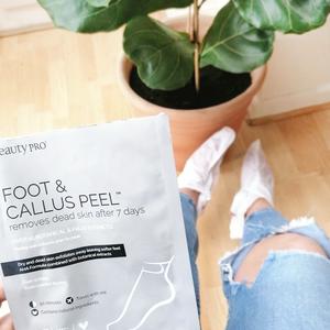 Beauty Pro Foot & Callus Peel Treatment Mask