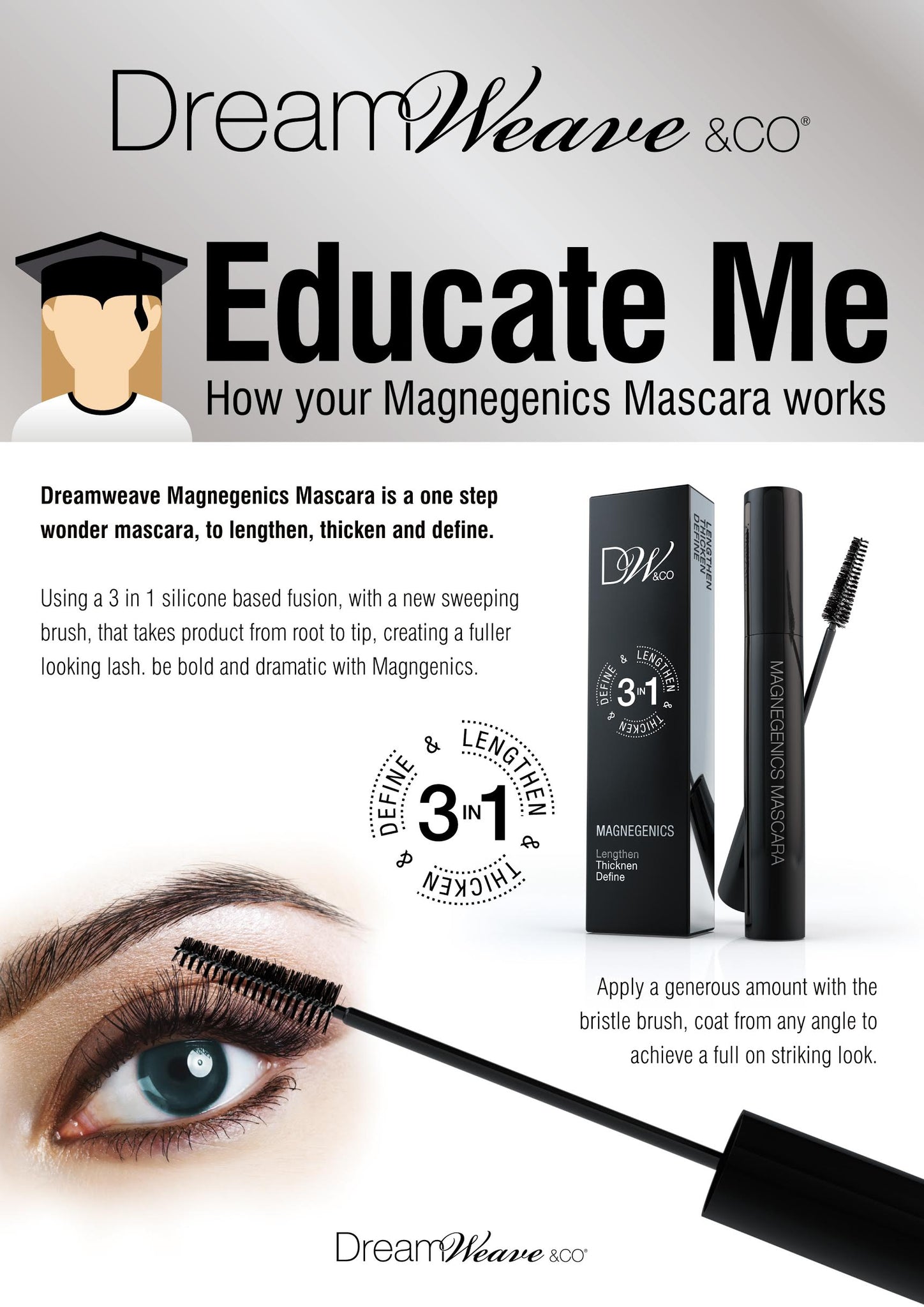 Dreamweave Magnegenics Mascara Official UK Online Stockist Unique