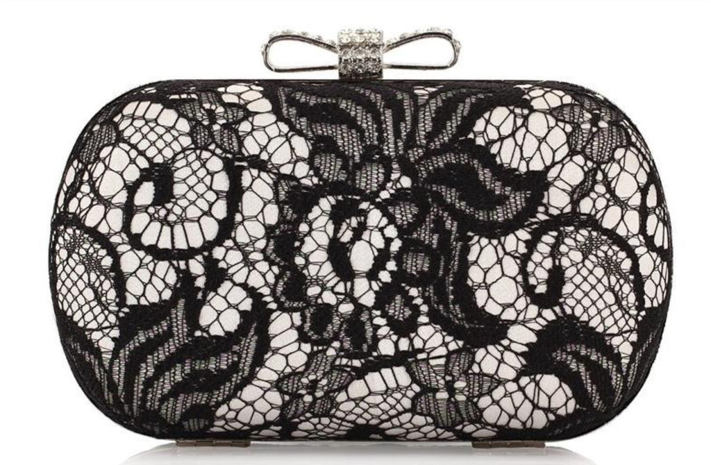 Luxurious Lace Evening Clutch Bag