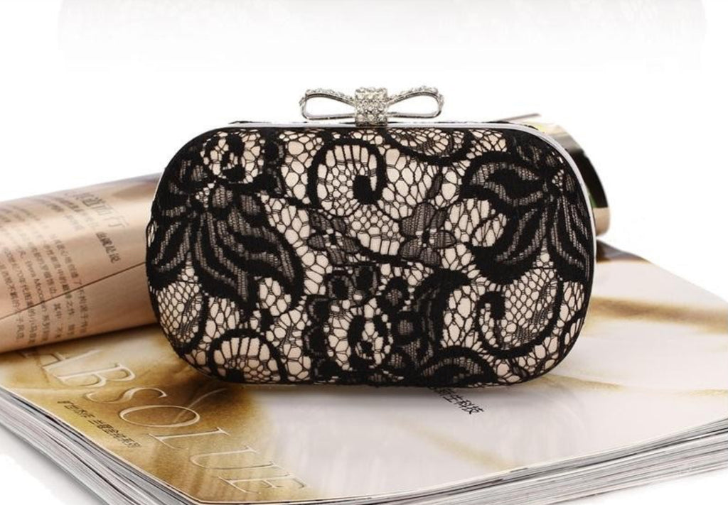 Black hotsell lace purse